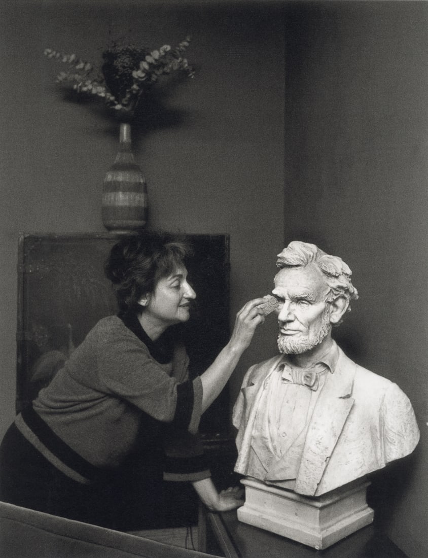 STEVE SCHAPIRO - Betty Friedan, New Jersey, 1964: Artist: Steve Schapiro Title: Betty Friedan, New Jersey, 1964 Medium: Photo Litho, 2000, Italy Dimensions: 7.1x9.25" Description: Heat Wax Mounted on 8.5x11" Conservation Board Artist Bio: Steve Schap