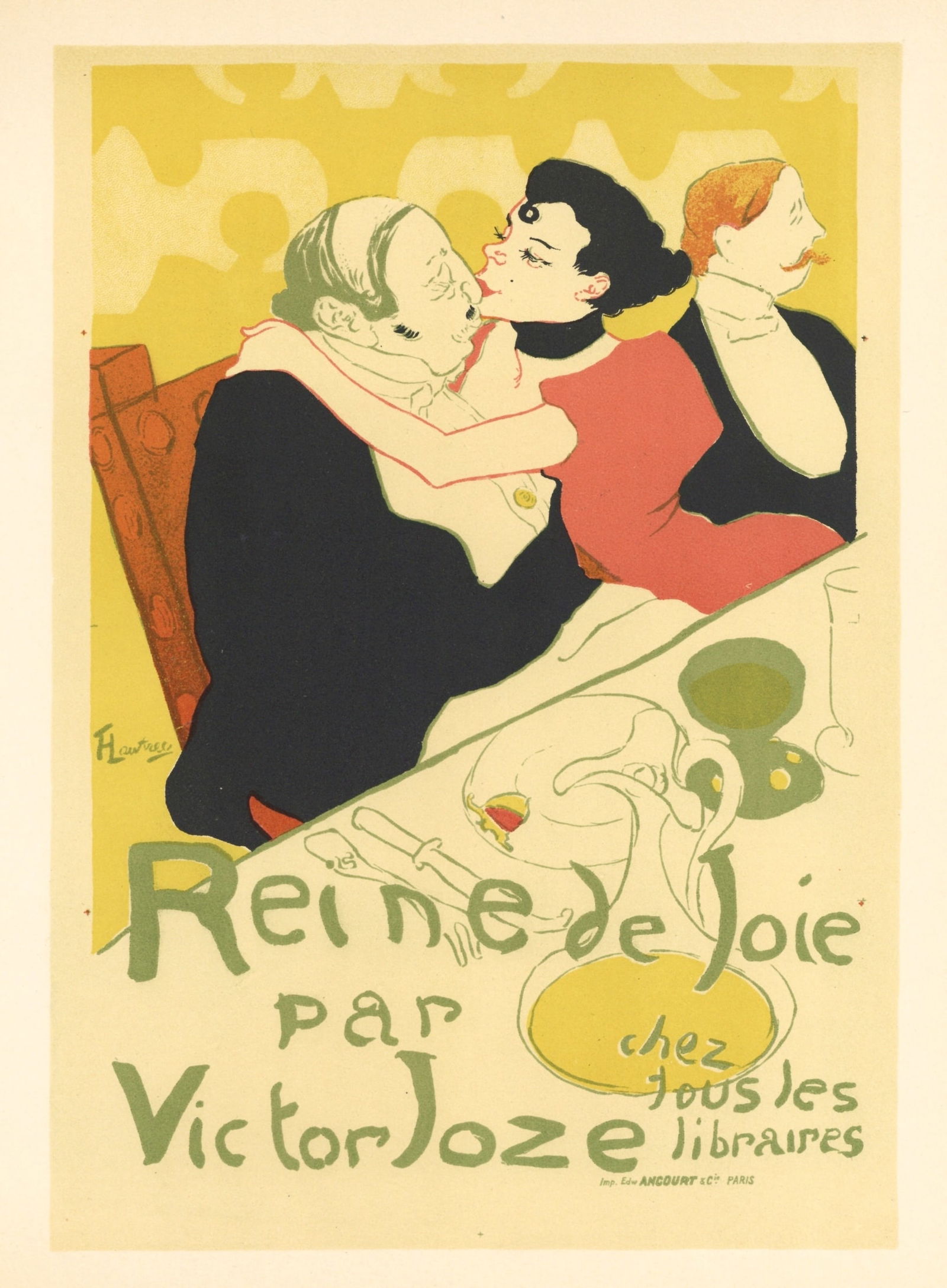 Toulouse-Lautrec lithograph poster "Reine de Joie" (1 of 1)