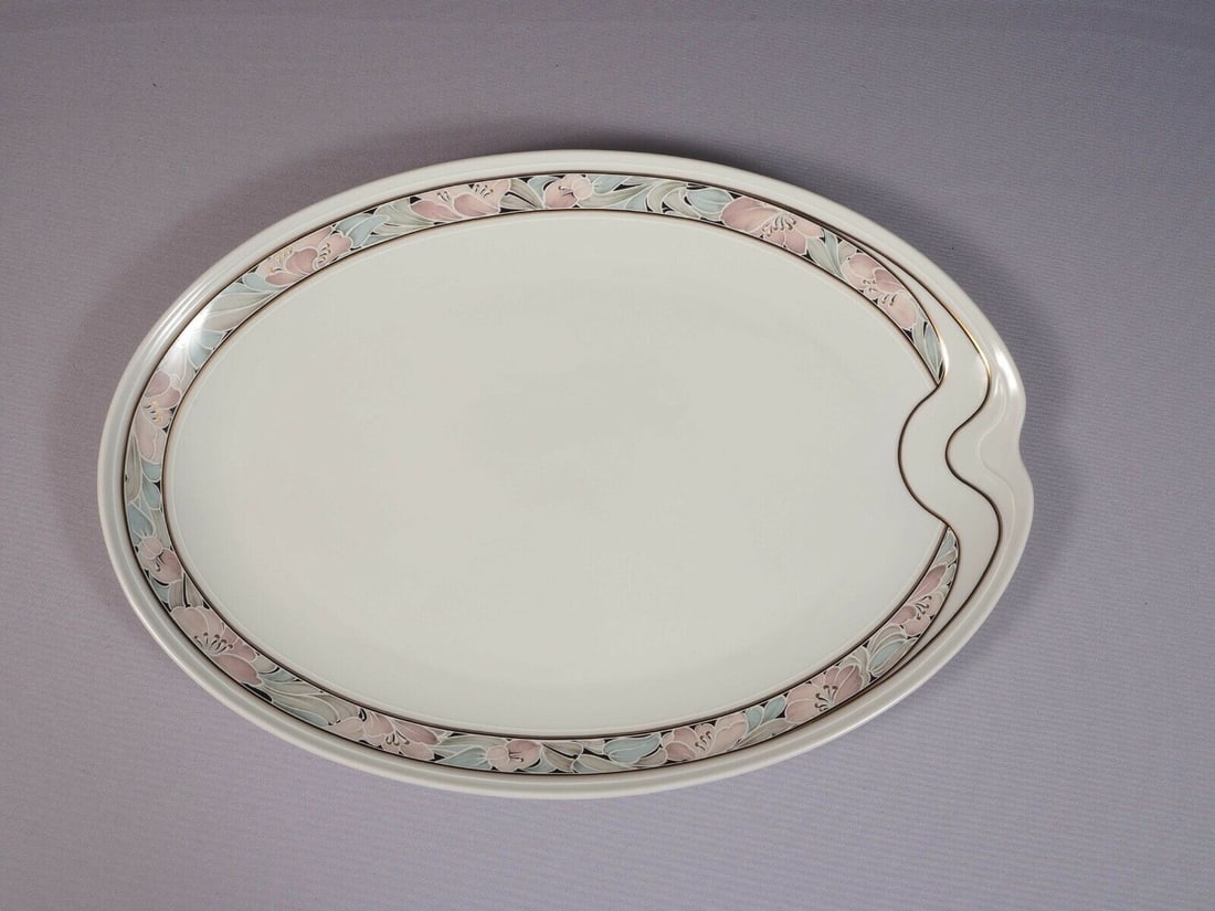 Super Rare Kaiser Tivoli Domino West Germany Oval Large Serving Turkey Platter (1 of 5)
