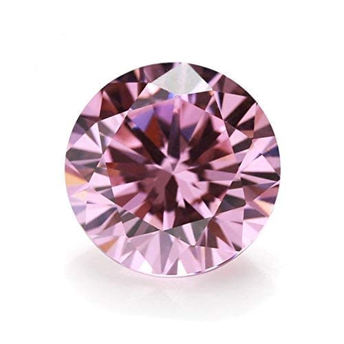 Natural Sapphire 0.24ct Round Fancy Pink VVS (1 of 1)
