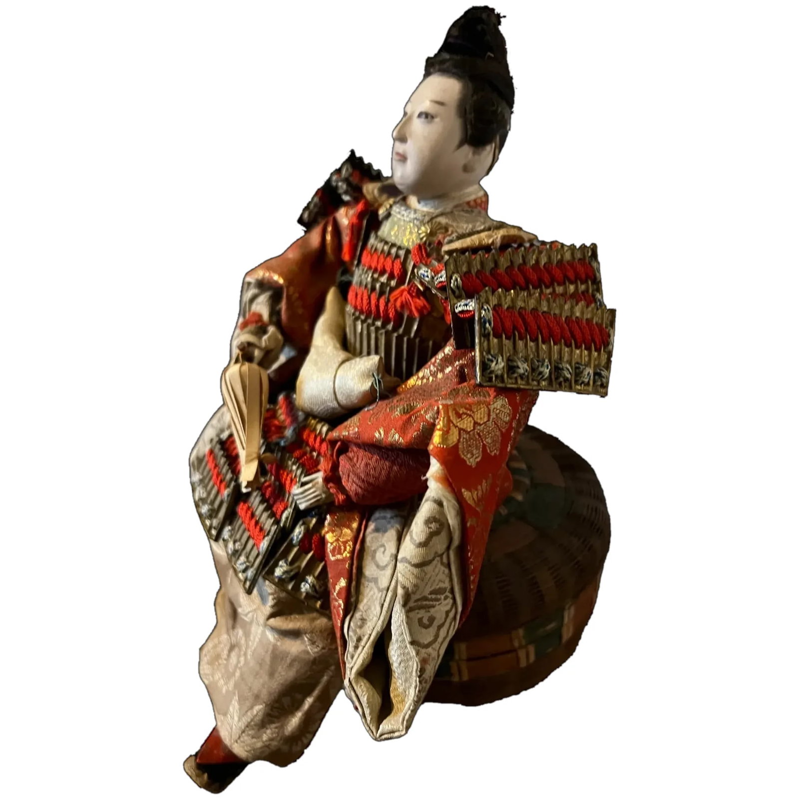 Antique Japanese Warrior Doll Meijing era 1868-1912 (1 of 14)