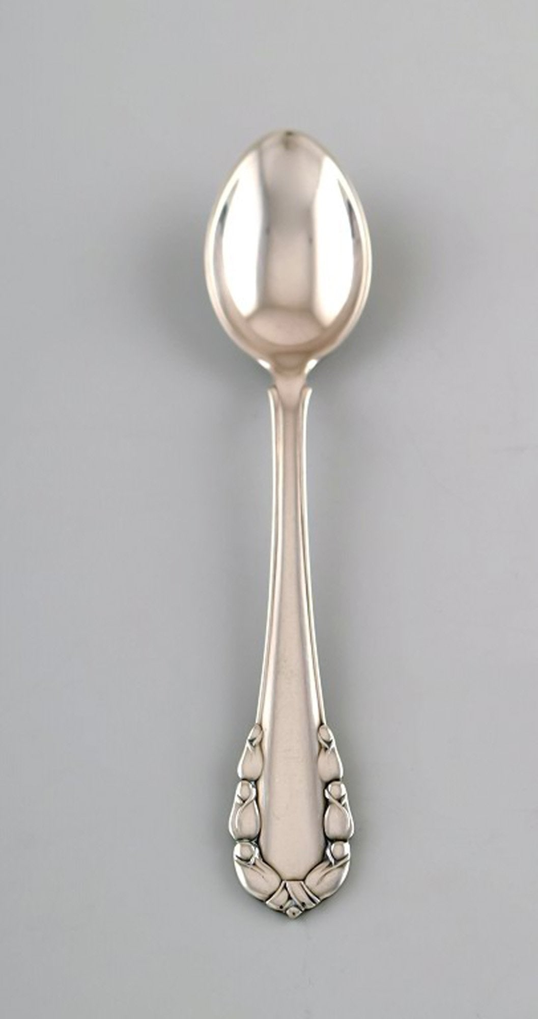 Georg Jensen "Lily of the valley" coffee spoon in sterling silver. 12 pieces in stock. (1 of 4)