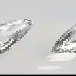 4.00 Ctw Natural White Topaz Cushion Cut: No Reserve! Title: 4.00 Ctw Natural White Topaz Cushion Cut Stone Clarity: VVS Gemstone:Natural White Topaz Carat Weights: 4 Size/Dimensions: 9.90 x 9.30 x 7.10 mm Additional Info:Excellent Cushion Cu