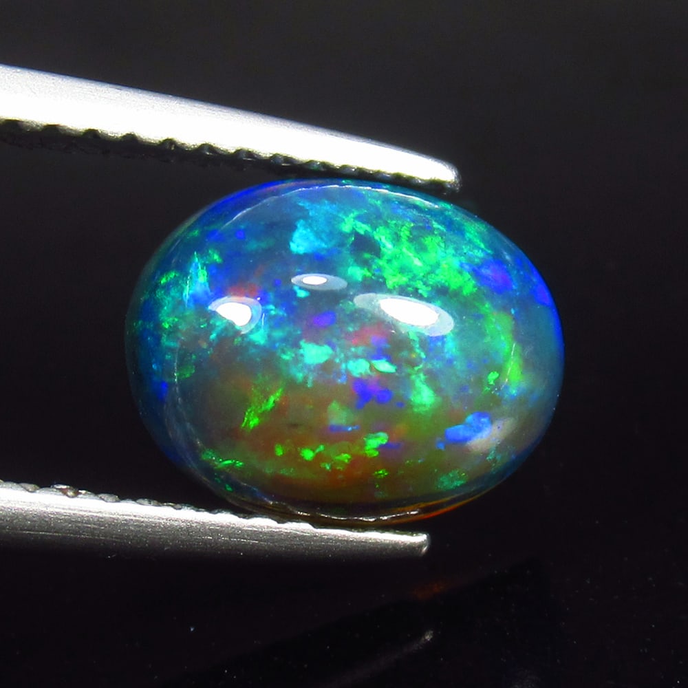 Natural Black Fire Opal - 1.75 Ct (1 of 2)