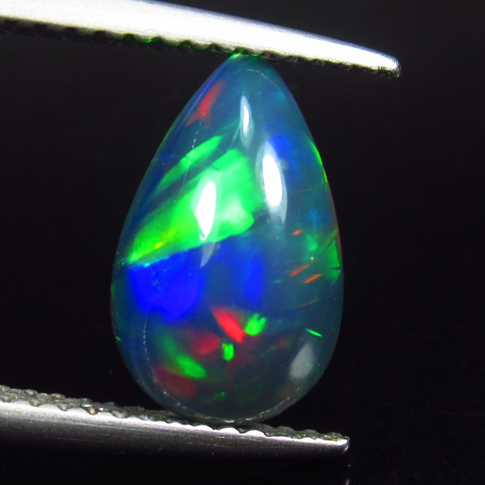 Natural Black Fire Opal - 1.55 Ct (1 of 2)