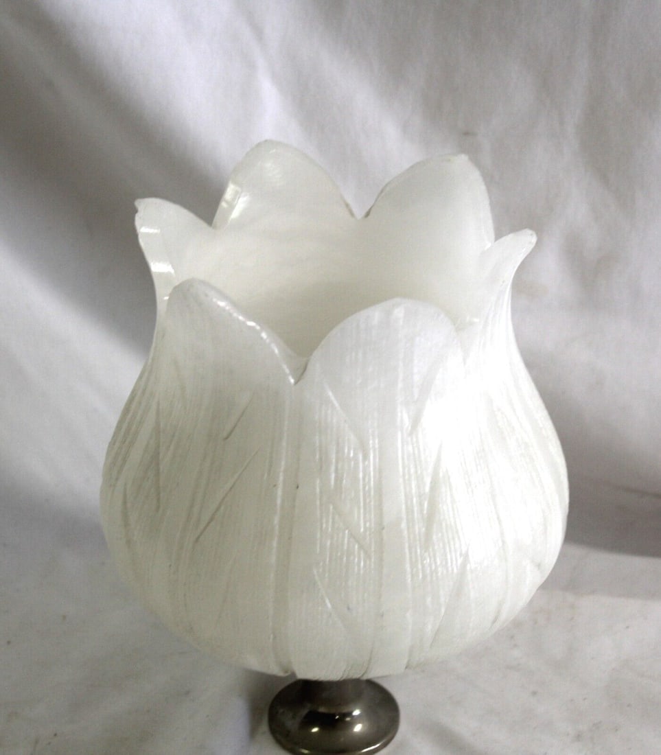 Alabaster Lamp Shade ,Hand Carved ,Spain (1 of 8)