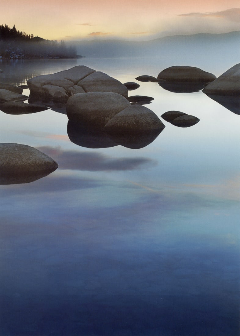 ELIZABETH CARMEL - Tahoe Reflections, Lake Tahoe (1 of 1)