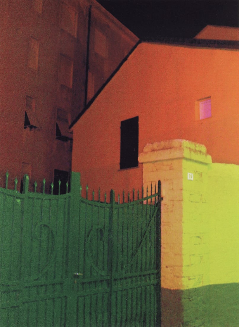 FRANCO FONTANA - Alassio, 2003: Artist: Franco Fontana Title: Alassio, 2003 Medium: Photo Litho, 2004, Italy Dimensions: 7.6x10.35" Description: Heat Wax Mounted on 11x14" Conservation Board Artist Bio: Franco Fontana (1933) is an I