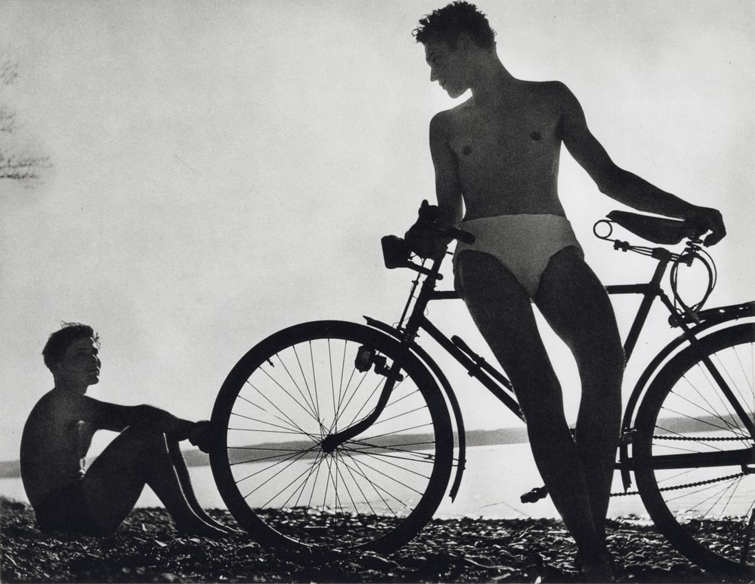 HERBERT LIST - Ammersee, Germany, 1950: Artist: Herbert List Title: Ammersee, Germany, 1950 Medium: Sheet Fed Gravure, 1988, Japan Dimensions: 9.1x7.05" Description: Heat Wax Mounted on 8.5x11" Conservation Board Artist Bio: Herbert List wa