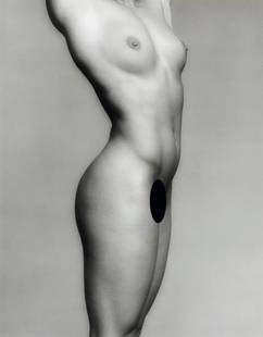 ROBERT MAPPLETHORPE - Lydia Cheng, 1987: Artist: Robert Mapplethorpe Title: Lydia Cheng, 1987 Medium: Photo Litho, 1992, Italy Dimensions: 7.9x10.1" Description: Heat Wax Mounted on 11x14" Conservation Board Artist Bio: Robert Mapplethorpe w