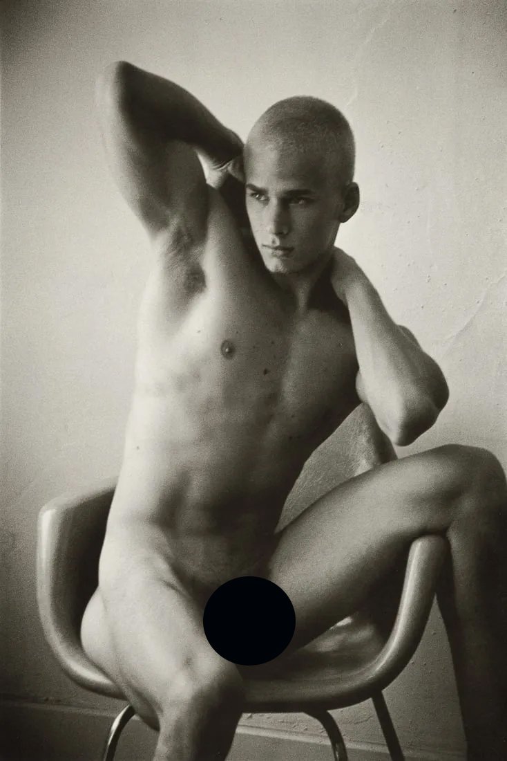 REED MASSENGILL - Brian, Knoxville, 1993: Artist: Reed Massengill Title: Brian, Knoxville, 1993 Medium: Photo Litho, 1997, Italy Dimensions: 7.35x11" Description: Heat Wax Mounted on 11x14" Conservation Board Artist Bio: Reed Massengill is a 