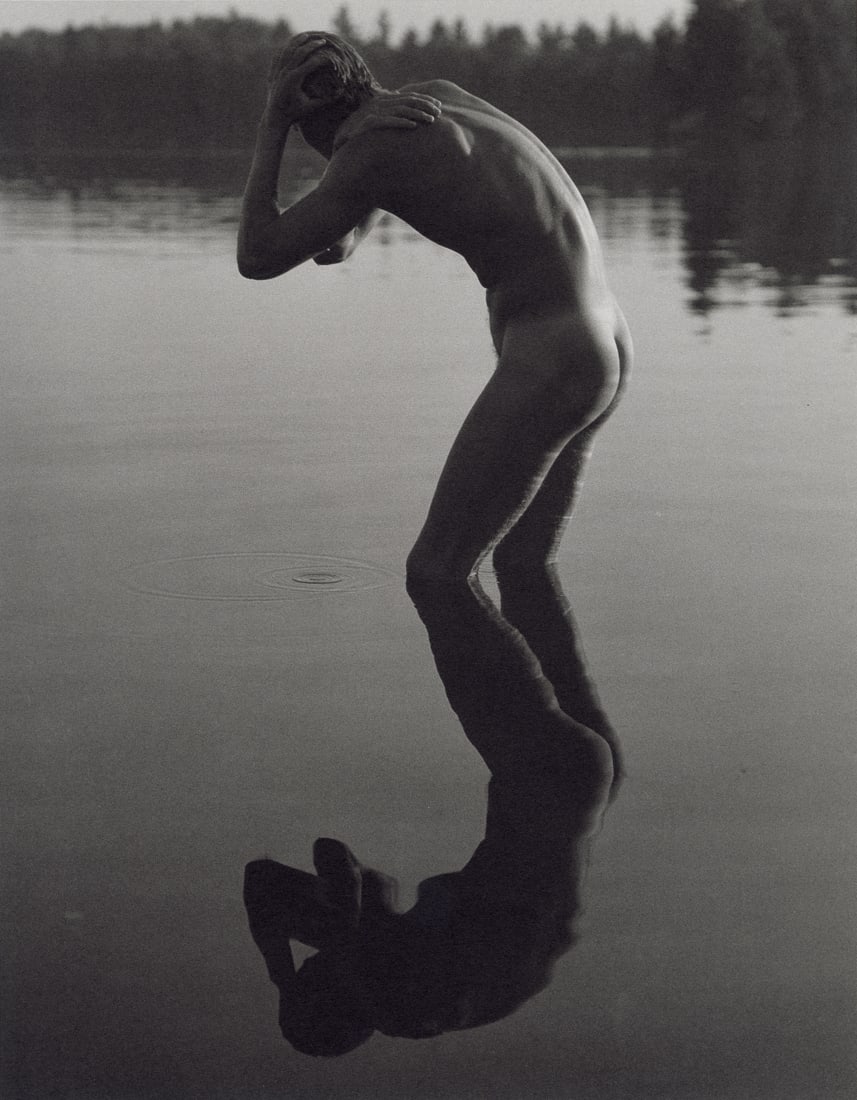 BRUCE WEBER - Tyke, Lower St. Regis Lake, NY, 1988 (1 of 1)