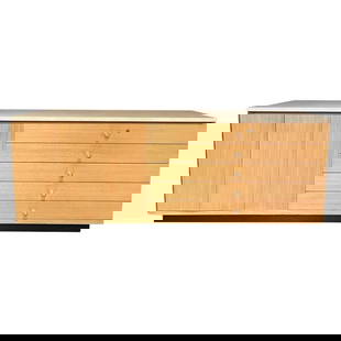 Mid-Century Modern Sideboard by Paul McCobb Credenza, Irwin Collection: Title: Mid-Century Modern Sideboard by Paul McCobb Credenza, Irwin Collection Description: MCM Paul McCobb designed "Irwin collection" sideboard or credenza, of bleached British Honduran mahogany with