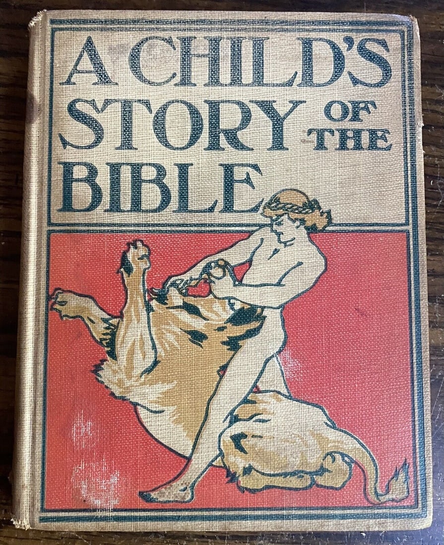 A Child's Story of the Bible 1899 Henry Altemus Company Antique HC Illustrated (1 of 14)