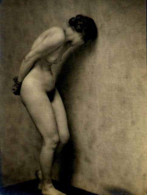 Nickolas Muray: untitled female Figure (#7): Title: Nickolas Muray: untitled female nude (#7) Description: Nickolas Muray (1892-1965) was active 1904-1965. Originally an engraver, he became a photographer who specialized in portraits and later f