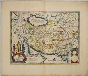 1650 Jansson Map of the Persian Empire -- Persia, sive Sophorum Regnum: Title: 1650 Jansson Map of the Persian Empire -- Persia, sive Sophorum Regnum Cartographer: J Jansson Year / Place: 1650, Amsterdam Map Dimension (in.): 14.9 X 19.4 in. This is a rather handsome map o