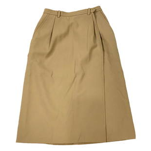 Yves Saint Laurent Rive Gauche Paris Brown Skirt, Size 36: Title: Yves Saint Laurent Rive Gauche Paris Brown Skirt, Size 36Description: Product details: The skirt is made out of 100% wool, it features wrap around design and pockets on each side and mid