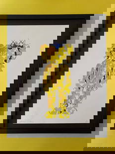 DEATH NYC Hand Signed LARGE Print Framed 16x20in COA COMPANION VUITTON N: This is a Stunning and Scarce 100% Authentic New Print by Death NYC Hand Signed and Numbered in Pencil by the Artist Limited Edition of 100 Large Size: 45cm x 32cm About 18x13in Fine Art 300 gsm Paper