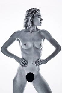 Spiros Politis: Dottir: Artist: Spiros Politis Title: Dottir Medium: photography Material: paper Dimensions: 19x13 Description: EDITION 3/25 Portrait of Icelandic Danish model Dottir photographed in 2023 in London. Powerful