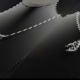 925 Silver Chain with Horse Pendant: 925 Silver Chain with Horse Pendant -Total Weight:21.5g Chain Size: 23.62 in(60cm). Pendant Size:1.06x1.29 in (27x33mm) (Bail included). With Gift Box Express Shipping.Carrier:DHL Express Combine Ship