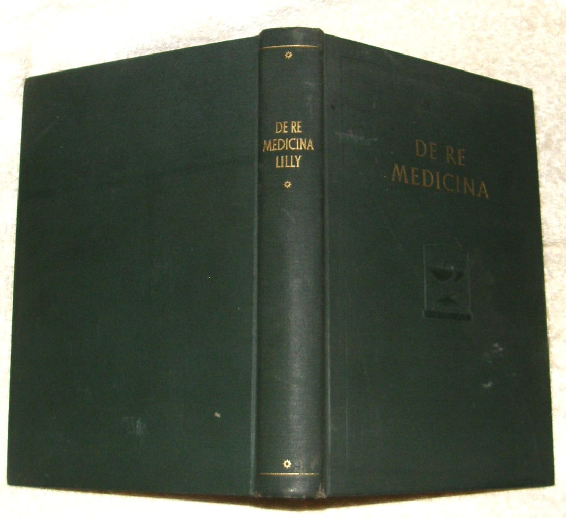 DE RE MEDICINA by Celsus 1938  Pharma,Therapeutics (1 of 5)