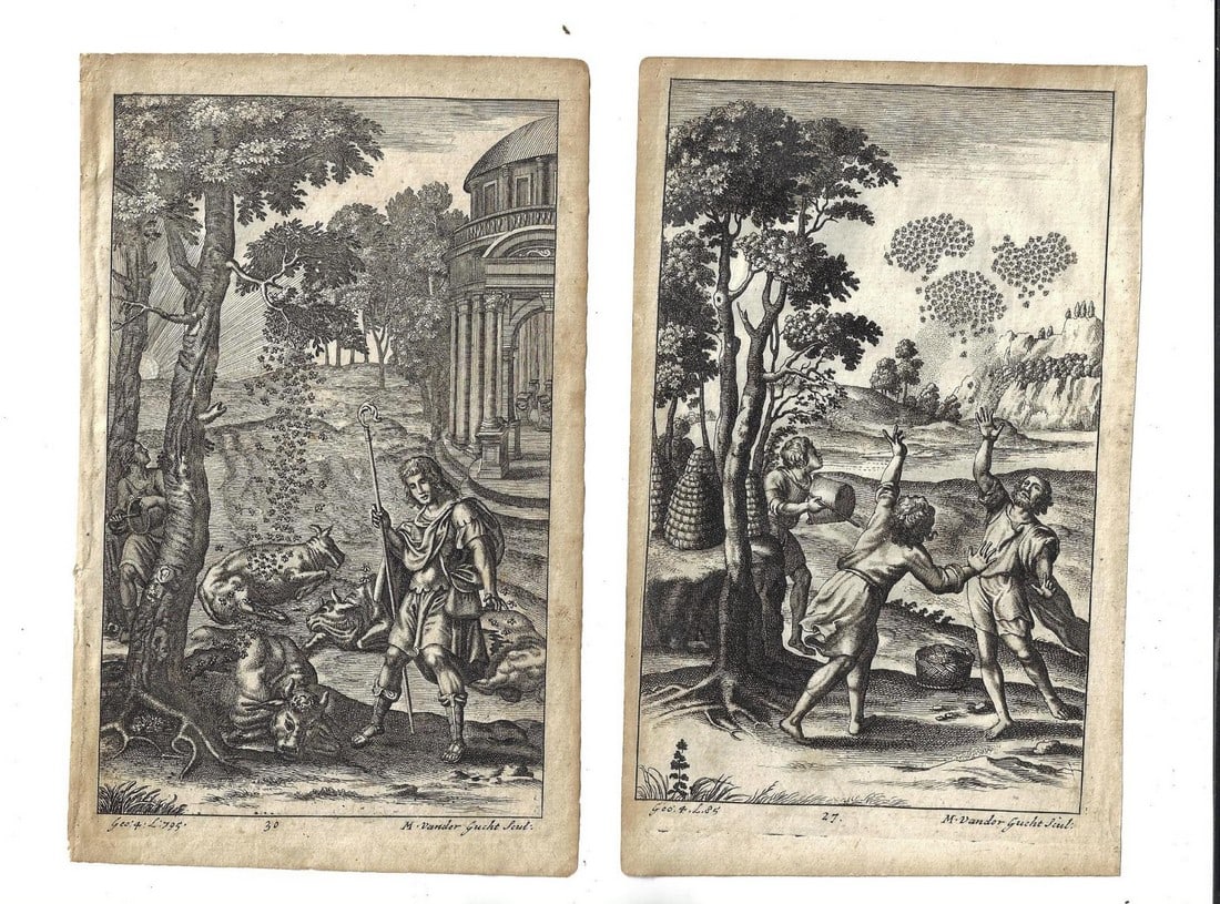 Early 18th C Engravings Dryden Virgil (1 of 1)