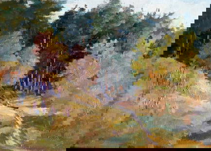 Oil painting Lupine on the edge of the forest Serdyuk Boris Petrovich: Title: Oil painting Lupine on the edge of the forest Serdyuk Boris Petrovich Description: №SERB 636 *** ABOUT THIS PAINTING *** * TITLE: "Lupine on the edge of the forest" * ARTISTS: Serdyuk Bor