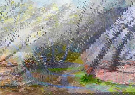 oil painting Spring sketch Serdyuk Boris Petrovich: Title: oil painting Spring sketch Serdyuk Boris Petrovich Description: №SERB 747 *** ABOUT THIS PAINTING *** * TITLE: "Spring sketch" * ARTISTS: Serdyuk Boris Petrovich * SIZE: 50х70cm/19.