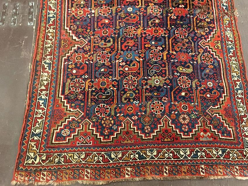 Antique Qashqa'i Rug 3'3'' X 7'2'' (1 of 5)