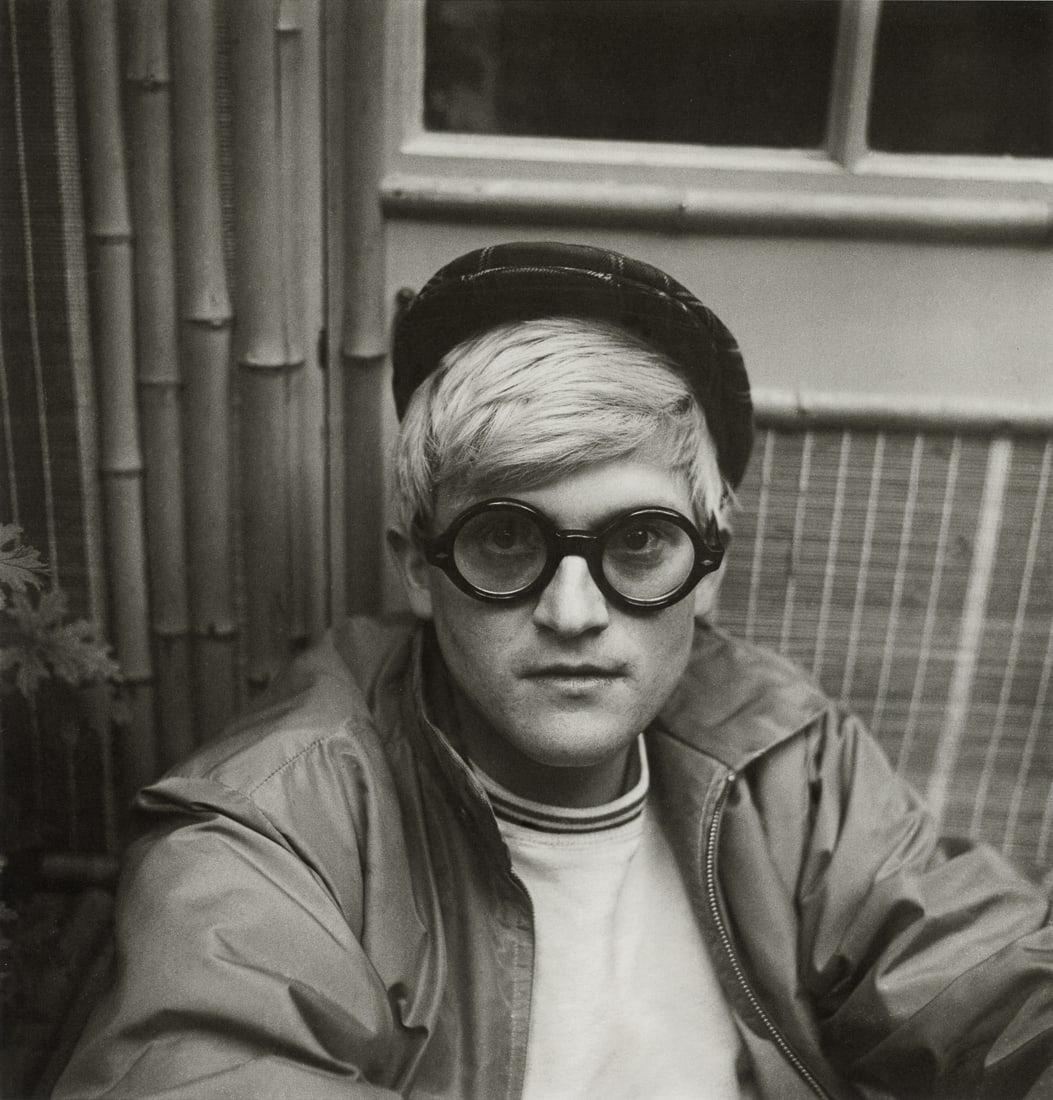CECIL BEATON - David Hockney, 1965: Artist: Cecil Beaton Title: David Hockney, 1965 Medium: Photo Litho, 2015, China Dimensions: 10.2x10.65" Description: Heat Wax Mounted on 12x16" Conservation Board Artist Bio: Cecil Beaton was an Engl