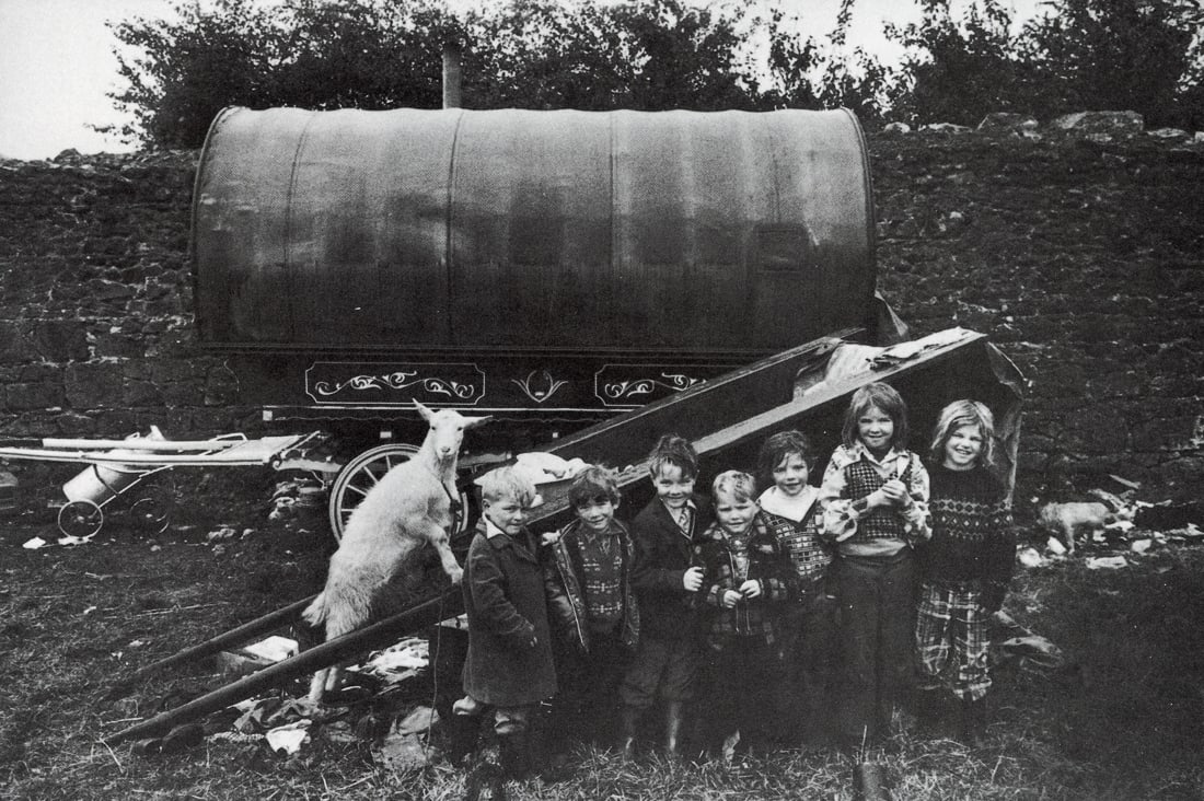 JOSEF KOUDELKA - Untitled: Artist: Josef Koudelka Title: Untitled Medium: Photo Litho, 1983, Japan Dimensions: 8.1x5.4" Description: Heat Wax Mounted on 8.5x11" Conservation Board Artist Bio: Josef Koudelka (1938) is a Czech-Fr