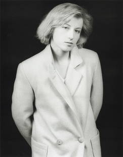 ROBERT MAPPLETHORPE - Cindy Sherman, 1983: Artist: Robert Mapplethorpe Title: Cindy Sherman, 1983 Medium: Photo Litho, 1992, Italy Dimensions: 7.5x9.55" Description: Heat Wax Mounted on 11x14" Conservation Board Artist Bio: Robert Mapplethorpe