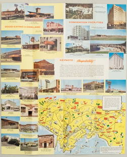 1962 Pictorial Map of Oakland -- Metropolitan Oakland Area: Title: 1962 Pictorial Map of Oakland -- Metropolitan Oakland Area Cartographer: Alameda Co. Board of Supervisors Year / Place: 1962, Berkeley Map Dimension (in.): 18 x 15 in. A very interesting visito