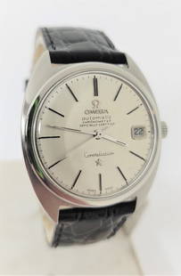 Vintage OMEGA CONSTELLATION CHRONOMETER Automatic Watch 1960s Cal 564* 168017: Vintage S/Steel OMEGA CONSTELLATION CHRONOMETER Automatic Watch 1960s Cal 564* 168017* SERVICED This Mens Omega watch is Swiss made. Great present for yourself or someone you love as well as fo