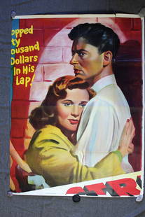 Side Street (1950) US Six Sheet Movie Poster: Side Street (1950) US Six Sheet Movie Poster Reserve: $404.00 Shipping:Domestic: Flat-rate of $42.00 to anywhere within the contiguous U.S.International: Foreign shipping rates are determined by