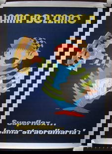 Lama Bolzano - Art By Ciac (1950) 39.5" X 55.5" Italian Advertising Poster LB: Lama Bolzano - Art By Ciac (1950) 39.5" X 55.5" Italian Advertising Poster LB Reserve: $552.00 Shipping: Domestic: Flat-rate of $28.00 to anywhere within the contiguous U.S. International: Foreign shi