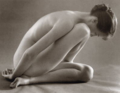 RUTH BERNHARD - Folding, 1962: Artist: Ruth BernhardTitle: Folding, 1962Medium: Photo Litho, 1996, USADimensions: 8.9x6.95"Description: Heat Wax Mounted on 8.5x11" Conservation BoardArtist Bio: Ruth Bernhard was a German-born