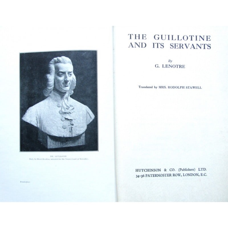 The Guillotine and Its Servants (1 of 1)