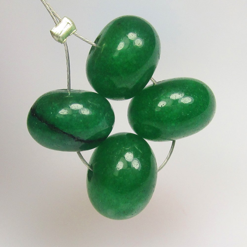 12.10 Ctw Natural 4 Drilled Onyx Round Beads (1 of 2)