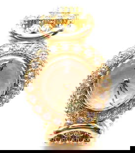 Authentic! Vintage Audemars Piguet 18k Yellow Gold 8ct Diamond Ladies Watch: Authentic! Vintage Audemars Piguet 18k Yellow Gold 8ct Diamond Ladies Watch Authentic! Vintage Audemars Piguet 18k Yellow Gold 8ct Diamond Ladies Watch Product Description About This Piece: This watch
