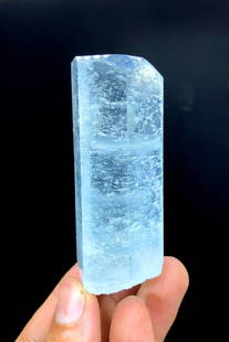 Natural Terminated Sky Blue Aquamarine Crystal, Raw Aquamarine, Aquamarine Stone, Aquamarine From: Materials: Gem type: Aquamarine Natural Terminated Sky Blue Aquamarine Crystal, Raw Aquamarine, Aquamarine Stone, Aquamarine From Shigar Valley Skardu Pakistan Aquamarine crystal are terminated and fr