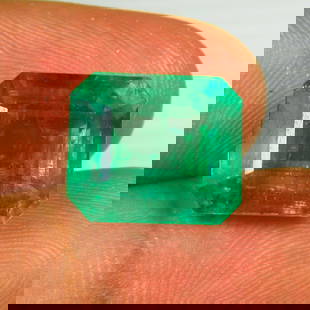 Natural GIA Certified Emerald - 9.18 Ct: Title: Origin: 0010a00001e64zK Weight: Too Nice Gems Size/Dimension: 1140 Additional Information: Natural GIA Certified Emerald - 9.18 Ct Reserve: $15,000.00 Shipping: Domestic: Flat-rate of $7.00 to