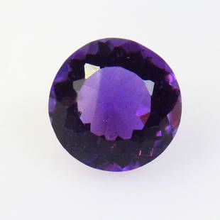 4.90 Ctw Natural Purple Amethyst Round Cut: Title: 14 Stone Clarity: Gemstones: 0010a00001EmBLN Carat Weight: Samsul Alam Size/Dimension: M3623 Additional Information: 4.90 Ctw Natural Purple Amethyst Round Cut Reserve: $50.00 Shipping: Domest