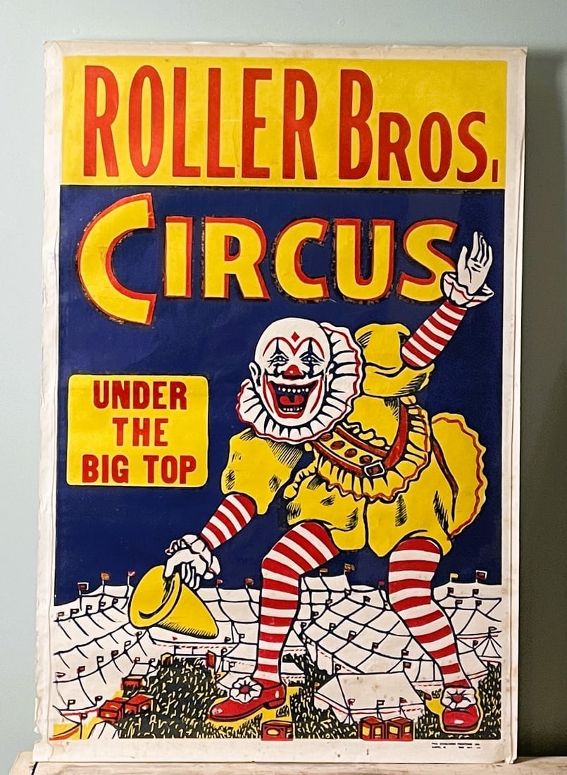 Large Roller Bros Circus Poster (1 of 7)