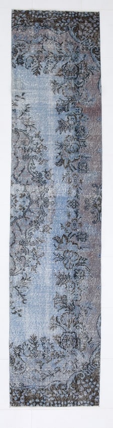 2' x 10' Vintage Turkish Runner Rug - 23103: Title: 2' x 10' Vintage Turkish Runner Rug - 23103 Description: Vintage Turkish Runner Rug Handmade, handwoven with traditional technique. Low pile, soft rug. Rug Condition: Fully cleaned and ready to