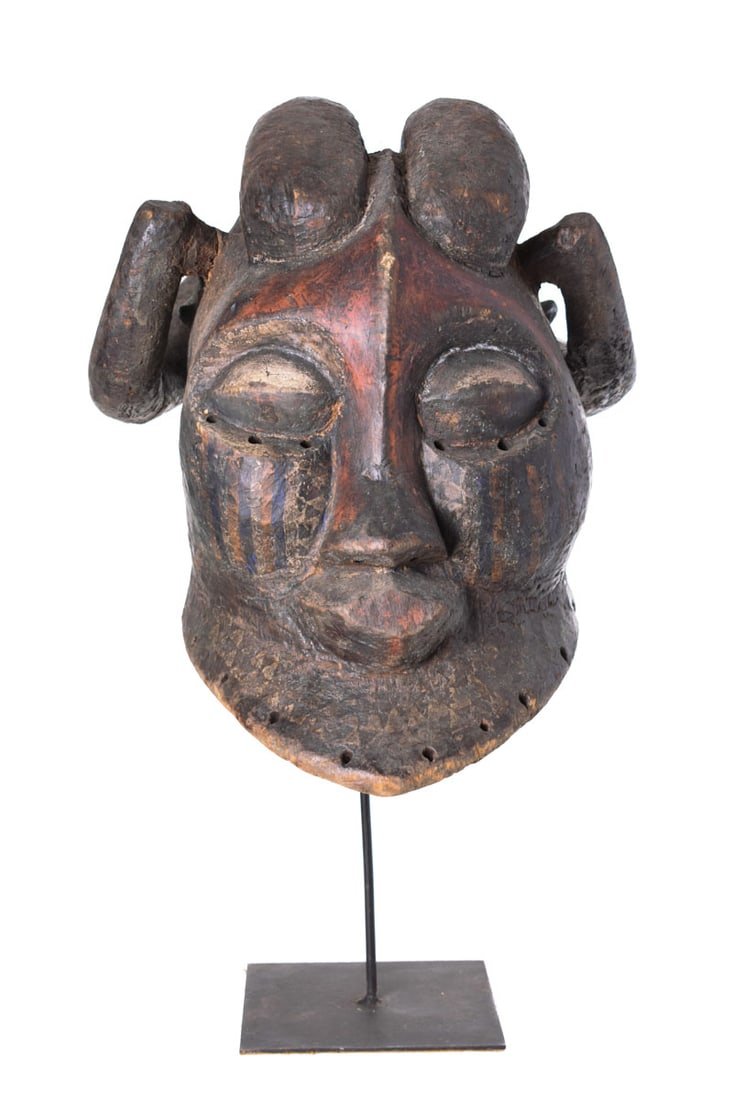 Helmet Mask - Wood - Kuba - DR Congo (1 of 1)