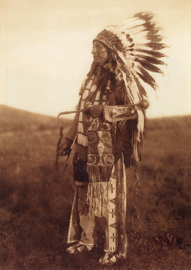 EDWARD CURTIS - High Hawk - Brule, 1907 (1 of 1)