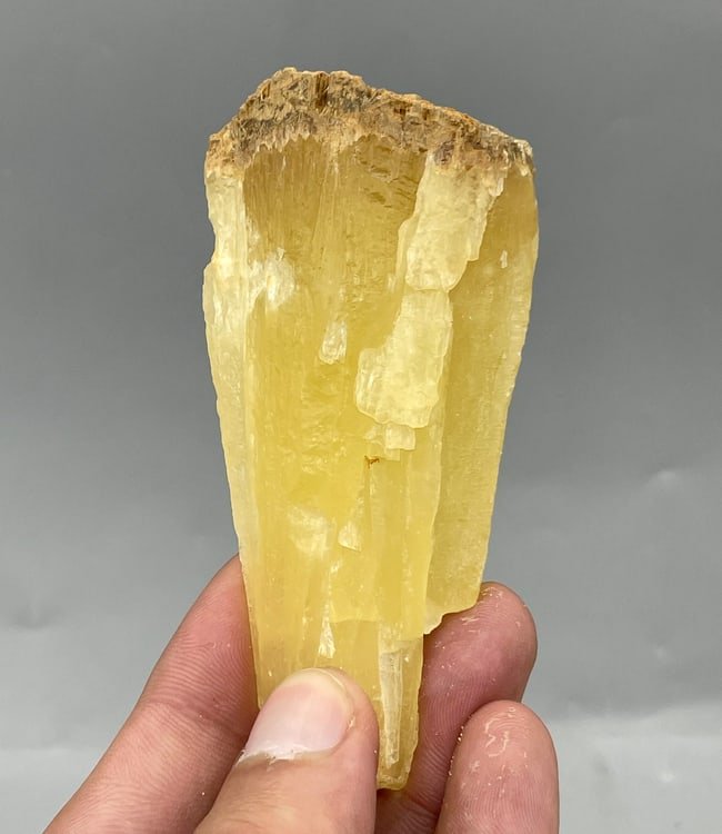 Title: 168 Gram Beautiful Shape Extremely Rare Yellow Color Aragonite Specimen~Afghanistan (1 of 1)
