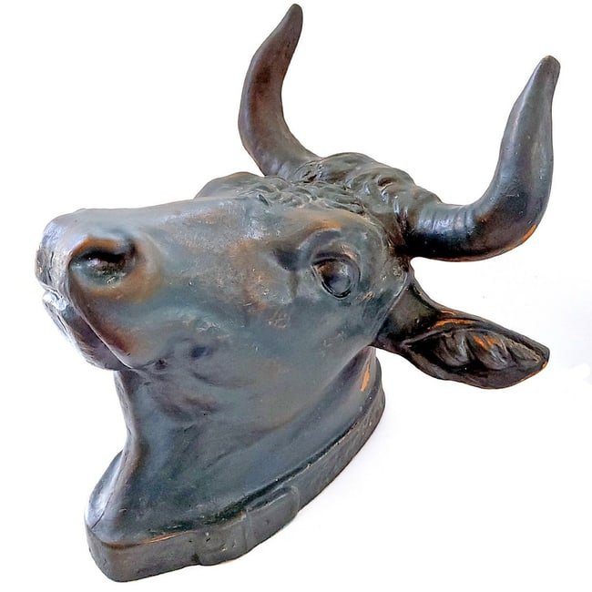 Bull's Head Butcher Sign (1 of 1)