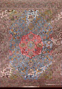 Antique Vegetable Dye Tabriz Persian Area Rug 10x13: Title: Antique Vegetable Dye Tabriz Persian Area Rug 10x13 Description: A Beautiful Genuine Iran ( Persia ) Tabriz rug is Hand Knotted by skillful weavers in Iran ( Persia ) with 100% Wool Material. T